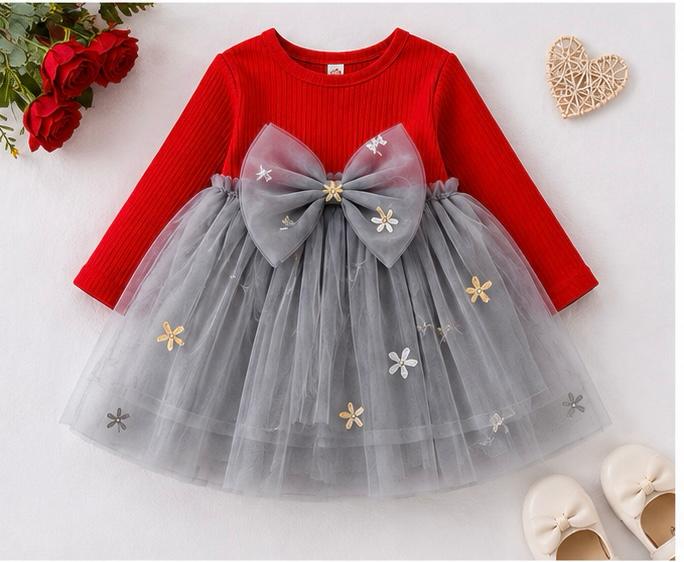 Princess Bow Tulle Dress