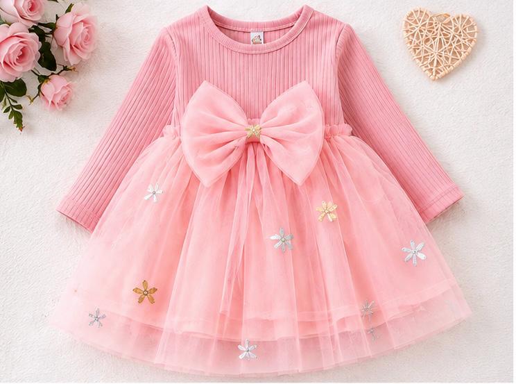 Princess Bow Tulle Dress