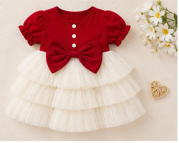 Ruby Bow Dress