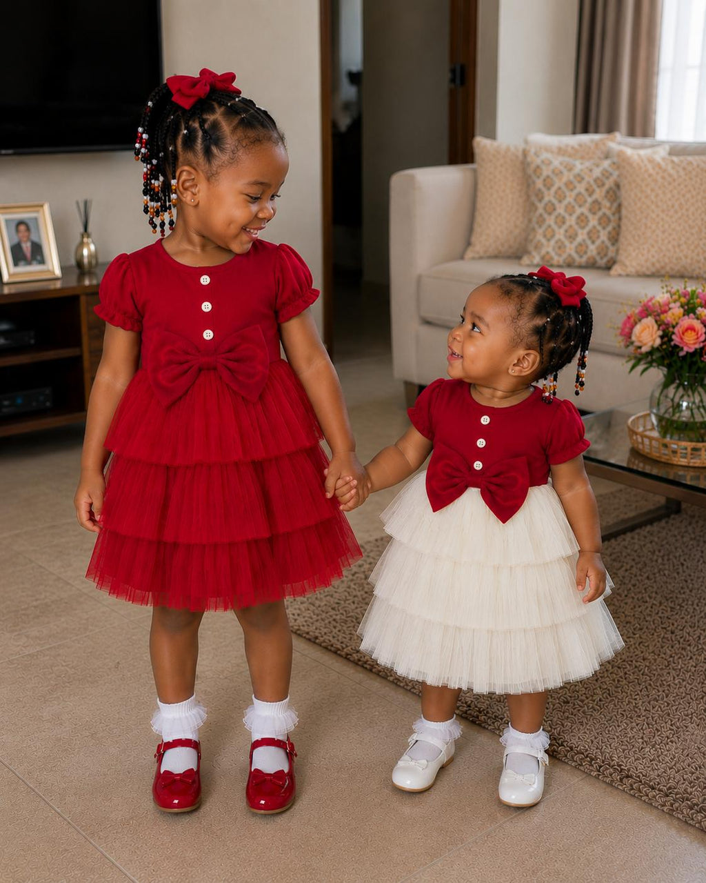 Ruby Bow Dress