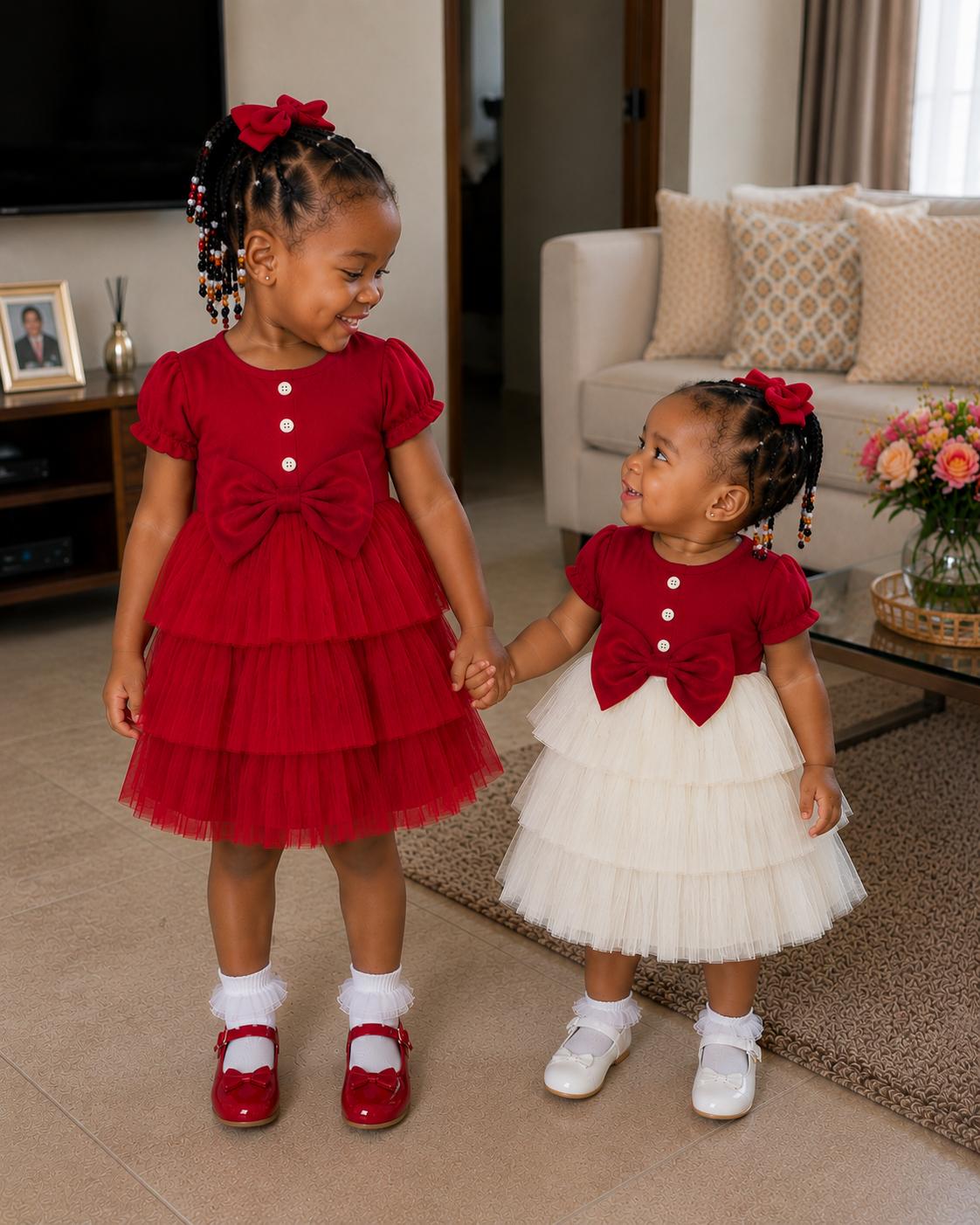 Ruby Bow Dress