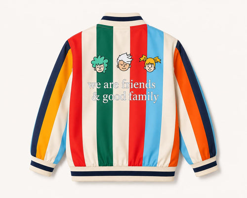 Color Pop Bomber Jacket